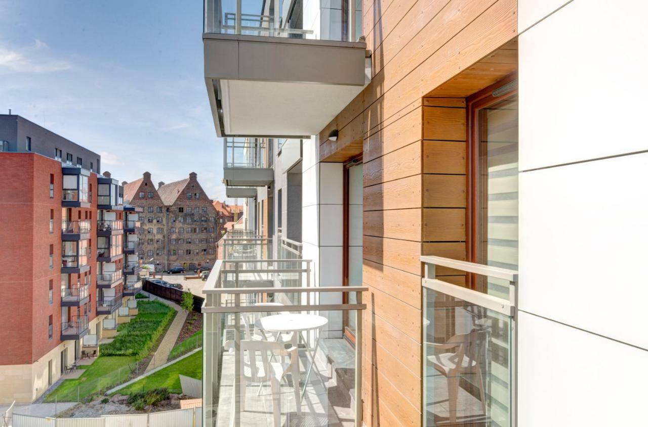 그단스크 Apartament Morski Nowa Motlawa 아파트 외부 사진